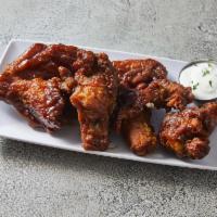 Chicken Wings · Plain, BBQ or hot.