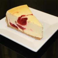 White Chocolate Raspberry Cheesecake · Customer favorite!!!