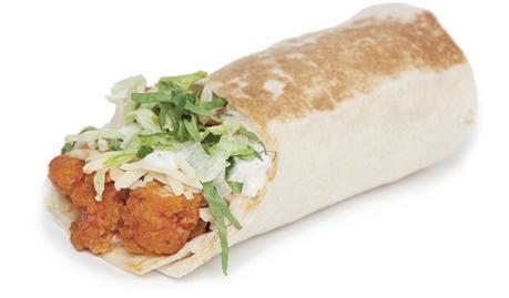 Buffalo Chicken Wraps · Grilled or crispy chicken, pepper jack, lettuce and ranch.