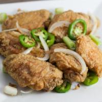 Spicy Salted Chicken Wings · 