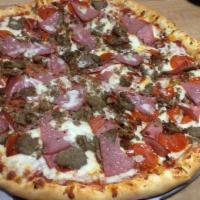 Meat Lover's Pizza · Your choice of 5 meats.