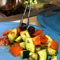 Israeli Chopped Salad · Tomatoes and Cucumber Salad 