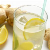 Ginger Lemon Tea · House made fresh ginger and lemon drink, antisepeptic, great for your health, served cold or...
