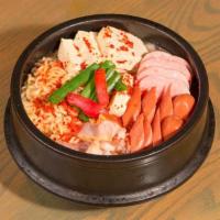 Boodae Jun-Gol for 2 · Pictured one is single portion, You will receive 2.5 times that pictured portion. Pork meat,...