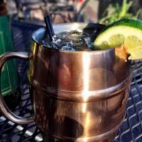 Moscow Mule · Vodka, lime, ginger beer. Must be 21 to purchase.
