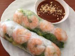 Spring Roll · Choice of Shrimp, tofu, chicken or vegetable. Made to order Spring Roll.