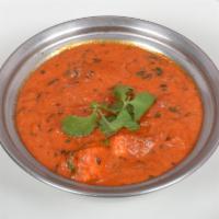 Khadai Paneer Masala · Paneer, tomato, bell pepper and masala spices.