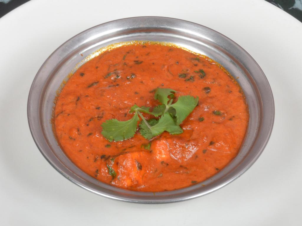 Khadai Paneer Masala · Paneer, tomato, bell pepper and masala spices.