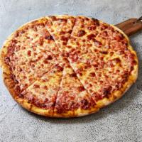 Cheese Pizza · Design your own pizza with pizza toppings for an additional charge.