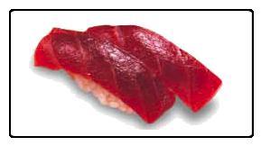Tuna Sushi · 2 pieces.