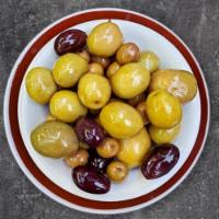 Aceitunas · Selection of marinated olives from Spain
