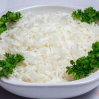 36. Basmati Rice Regular 16oz · Steamed rice.