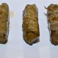39. 1 Piece Dolma · Grape Leaves stuffed with vegetables and rice.