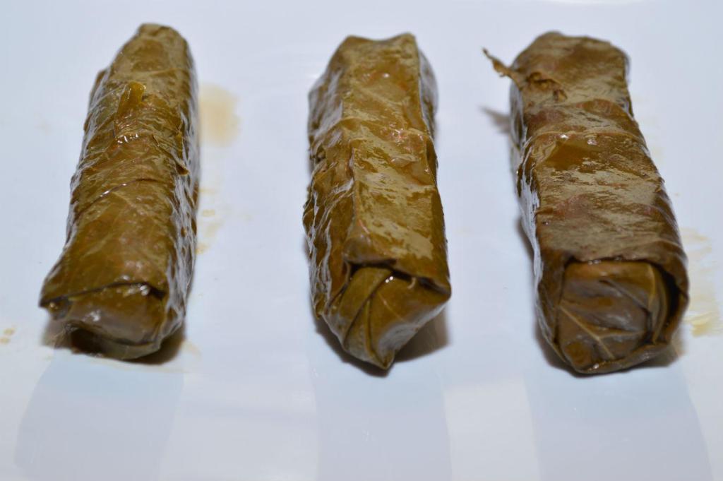 39. 1 Piece Dolma · Grape Leaves stuffed with vegetables and rice.
