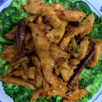 Hunan Chicken Strips · Spicy.