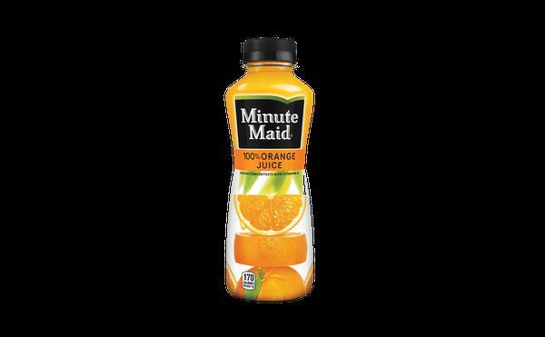 Minute Maid Orange Juice Bottle · 