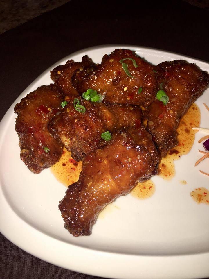 Thai Chicken Wings · Marinated chicken wings.