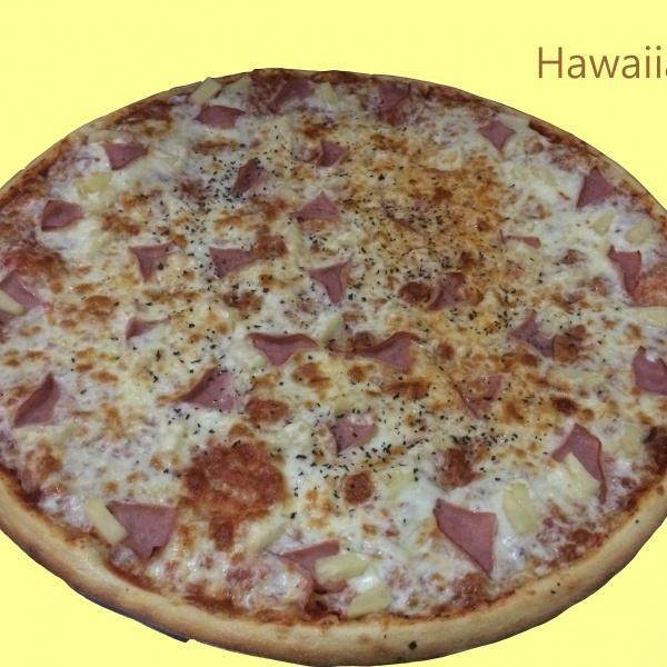 Hawaiian Specialty Pizza · Canadian bacon and pineapple.