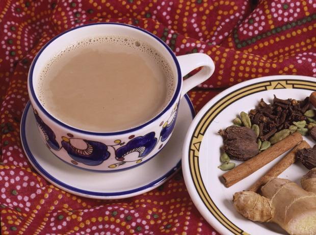 Masala Chai · Traditional tea of India, brewed with milk, ginger and cardamom and a special blend of spices.