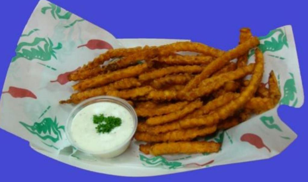 Sweet Potato Fries · Served with home-style ranch dressing.