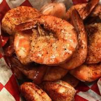 Peel and Eat Shrimp · Served with old bay seasoning.