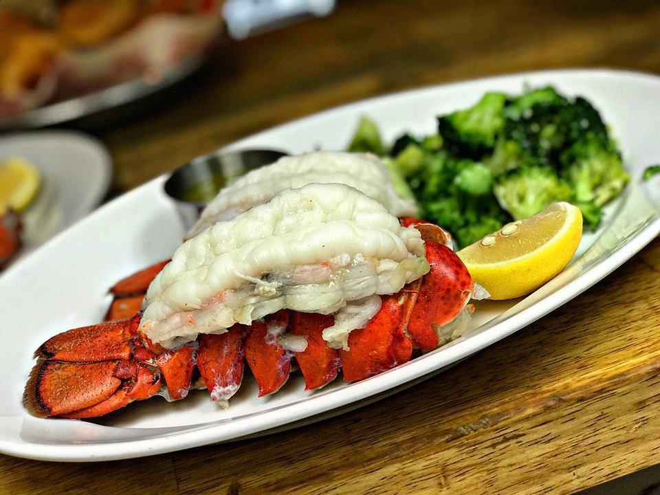 Lobster Tails · 2 lobster tails with side of choice.