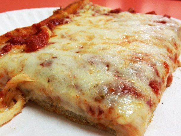 Sicilian Cheese Slice · Deep dish crust Dough made fresh daily Quality ingredients