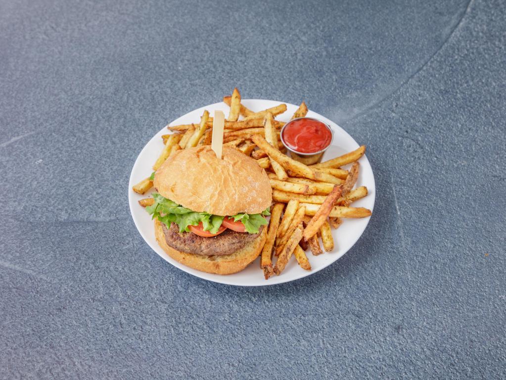 Build Your Own Burger · Handmade burger patty with your choice of topping on a brioche bun.