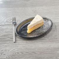 Lemon Marscapone Cake Slice · 