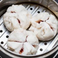 3 Piece  Char Siu Bao · Steamed BBQ pork buns. 