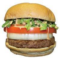 CHICAGO BURGER · 6oz. Niman Ranch all natural beef, lettuce, onions, tomatoes and mayo-based chirso sauce.