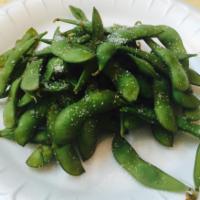 A5.Organic Edamame · Lightly salted organic sweet and young soybeans
