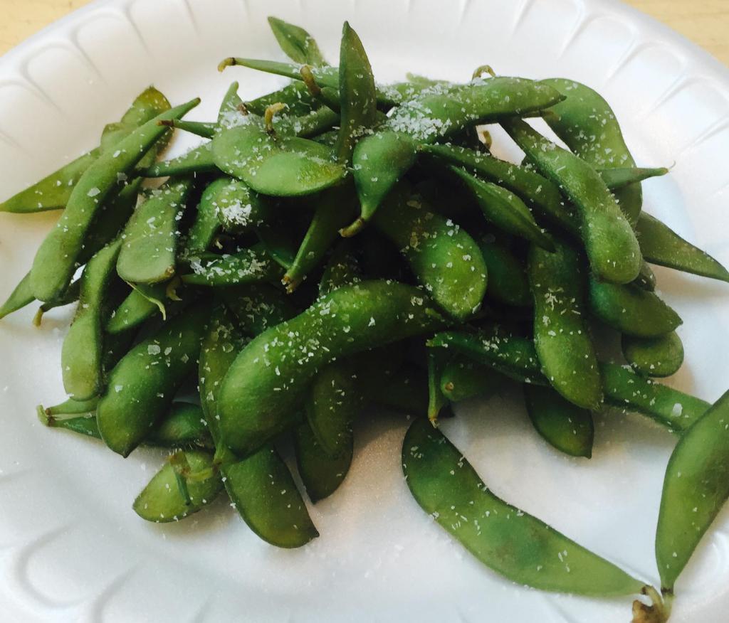 A5.Organic Edamame · Lightly salted organic sweet and young soybeans