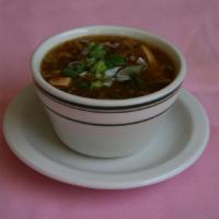 S3. Hot and Sour Soup · Chicken and bean curd with hot white pepper and vinegar.
