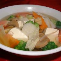 S6. Vegetable with Tofu Soup · 