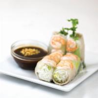 Spring Roll Combo · Your choice 1 protein wrapped in Vietnamese rice paper with greens and vermicelli. Served wi...