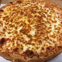 Cheese Pizza · Classic cheese, or create your own pizza. We use a secret blend of Wisconsin cheeses that ar...