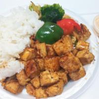 Hibachi Tofu and Vegetable · vegetarian dish