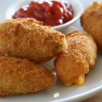 Jalapeno Poppers · 6 pieces. Served with ranch.