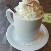 Cappuccino · Espresso, hot milk and steamed-milk foam.