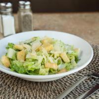 Caesar Salad · Romaine, croutons, Parmesan cheese and Caesar dressing.