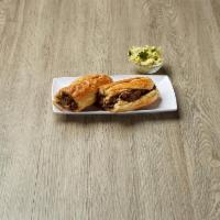 Traditional Cheesesteak · Perfectly seasoned and cooked to order with, your choice of cheese, onions and peppers (opti...