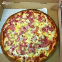 Hawaiian Special Pizza · Ham, Canadian bacon and pineapple.