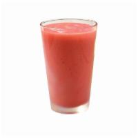Peaches and Silk Smoothie · Peaches, strawberries and banana.