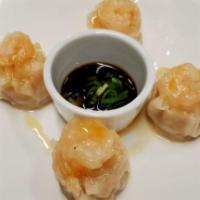 Shumai · Small shrimp dumplings, four pieces (Steamed or Fried)