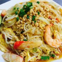 Seafood Pad Thai 海鲜 帕泰 · Spicy 🌶 辣
