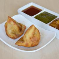 Vegetable Samosas · 