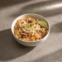 D8. Pad Thai Dinner Combo · Rice stick noodles stir-fried with our exclusive sauce, bean sprouts and green onion.