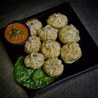 Veg MoMo · Steamed vegetable dumplings even our grandmothers in Nepal would be proud of.