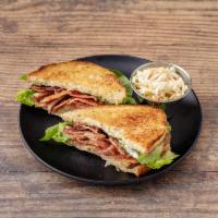 BLT Sandwich · Multigrain toast, smoked bacon, lettuce, tomato and mayo.